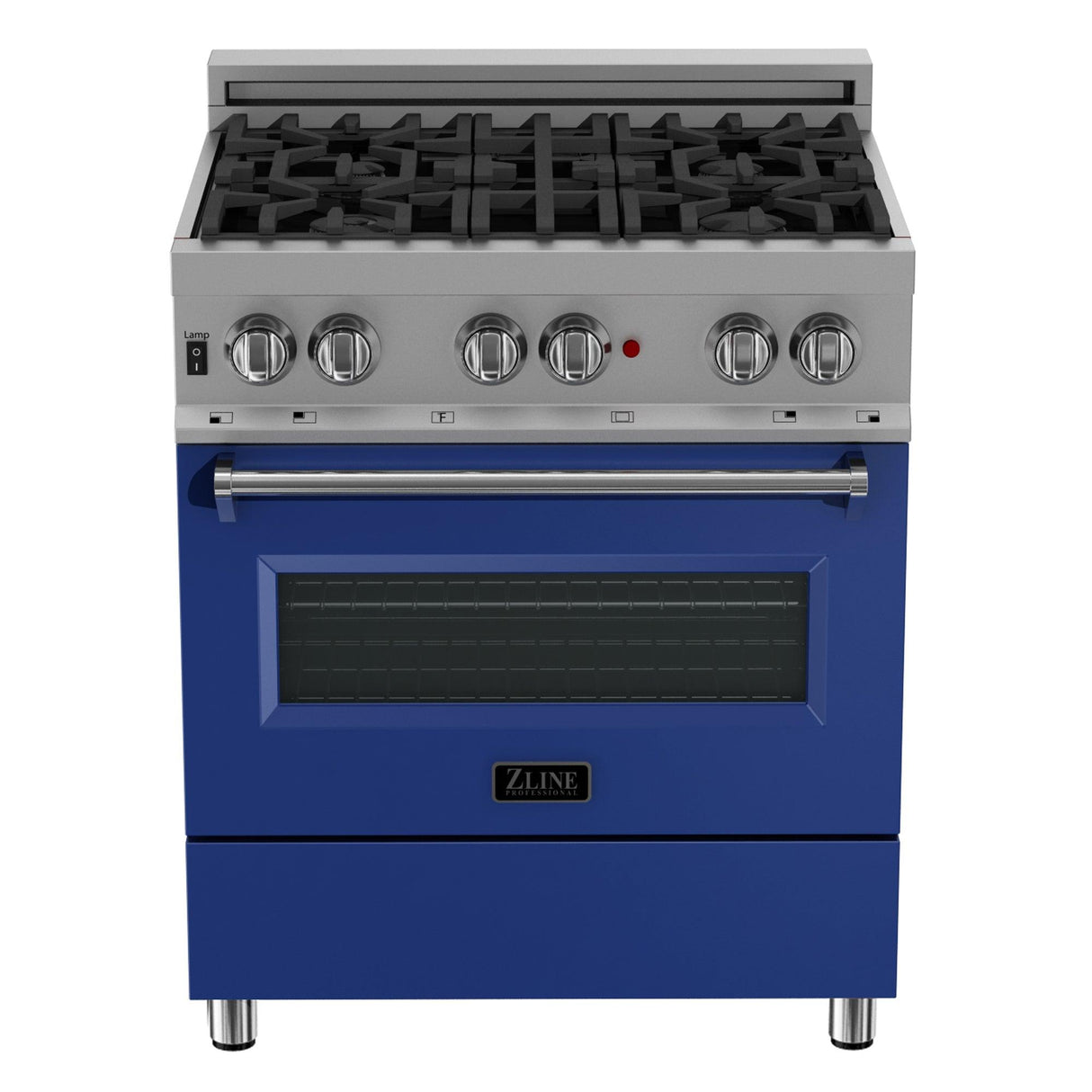 ZLINE RASBM30 Dual Fuel Range in DuraSnow Stainless Steel - image 1