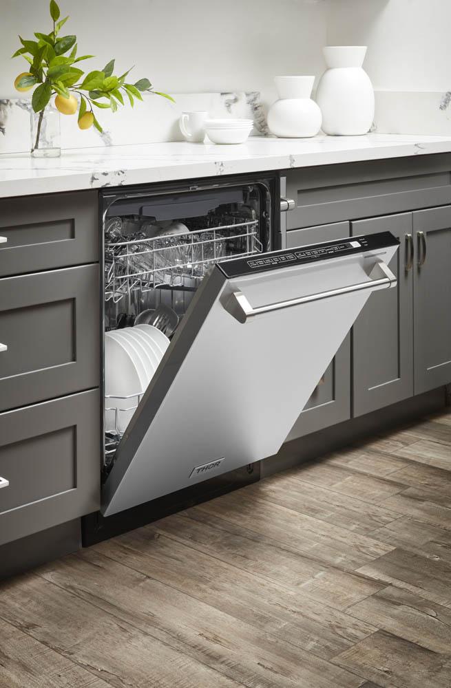 Thor Kitchen 24 Inch Built-in Dishwasher In Stainless Steel - Model Hdw2401ss - (HDW2401SS) - THOR KITCHEN