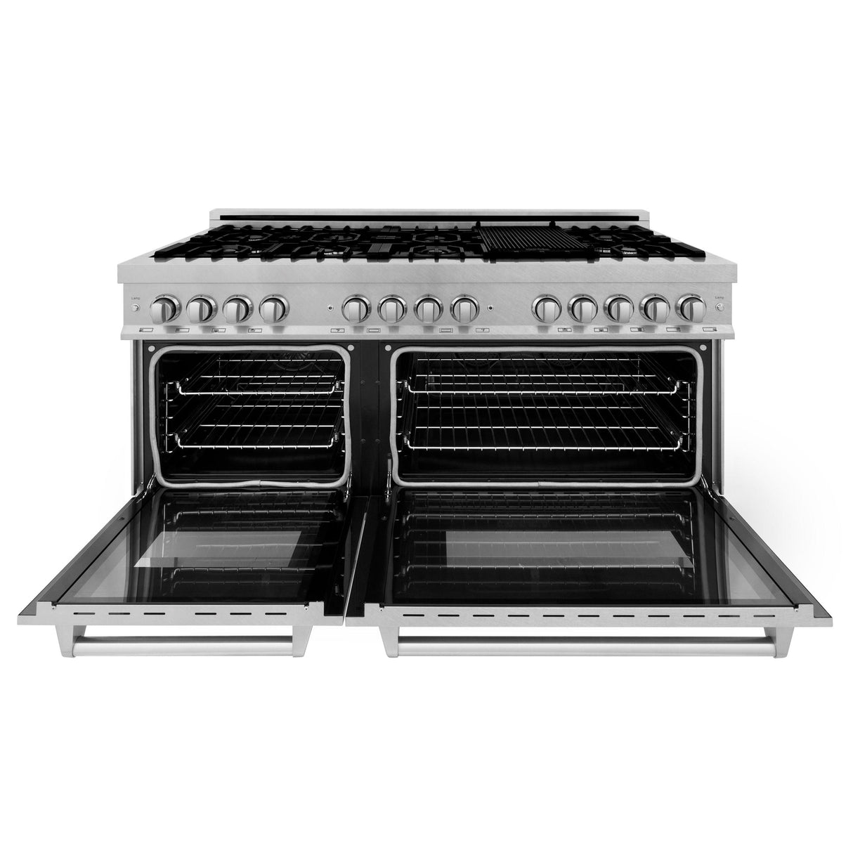 ZLINE RAS-WM-60 Dual Fuel Range in DuraSnow Stainless Steel - image 3