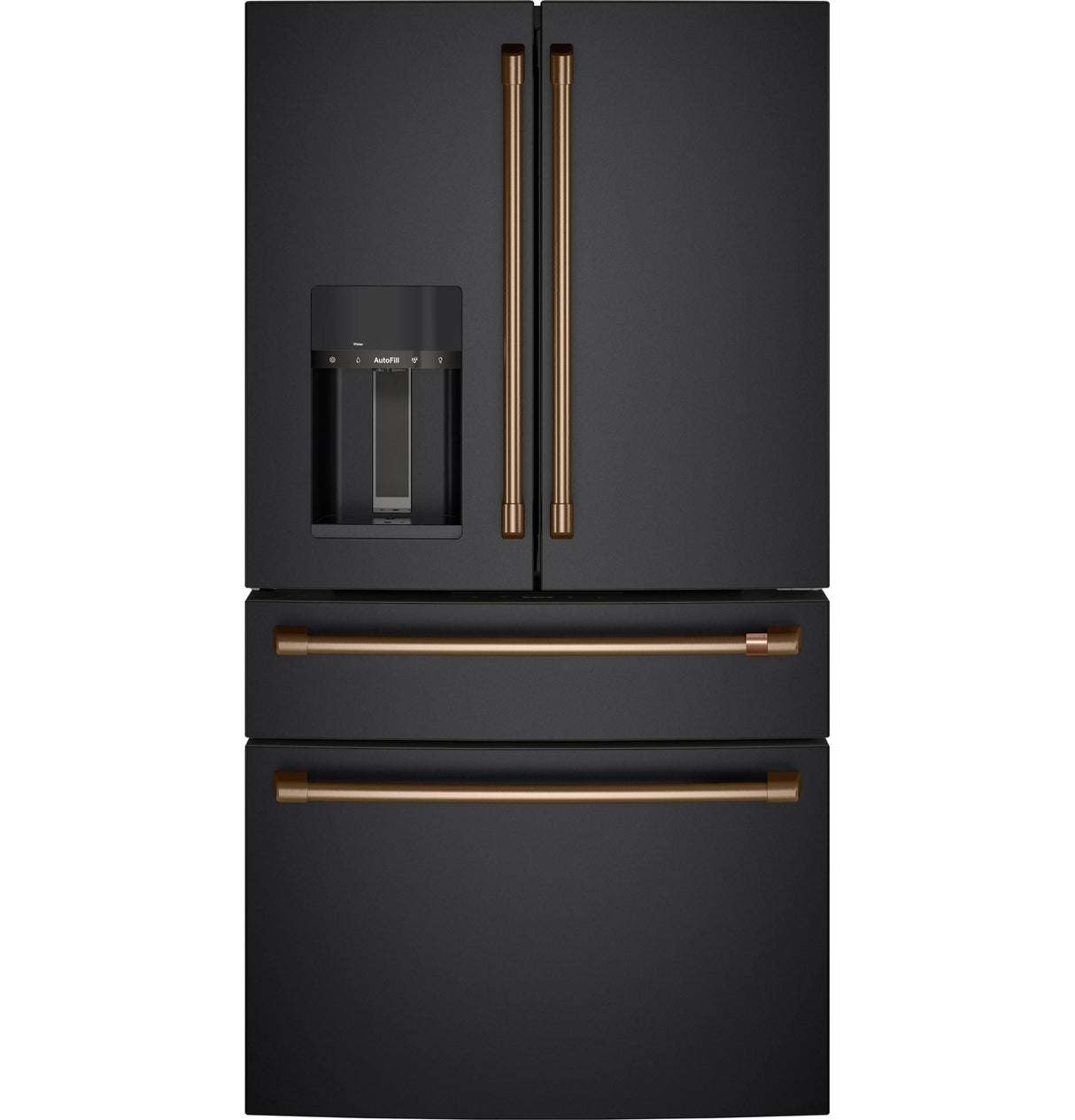 Caf(eback)(TM) ENERGY STAR(R) 22.3 Cu. Ft. Smart Counter-Depth 4-Door French-Door Refrigerator - (CXE22DP3PD1)