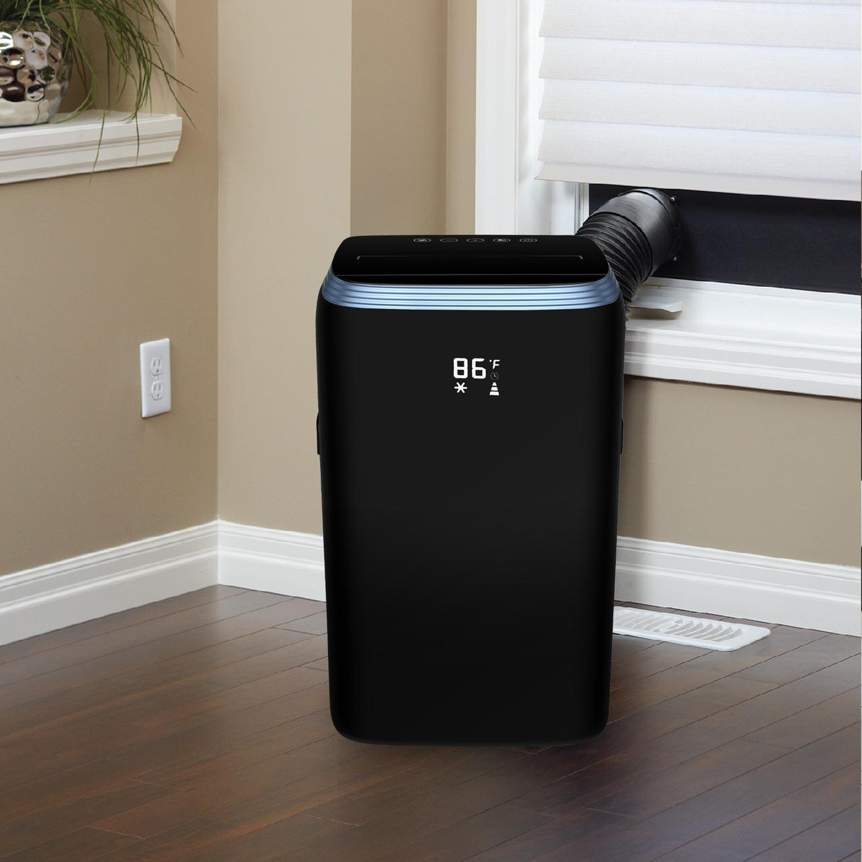 Danby 12,500 BTU (8,000 SACC) 3-in-1 Portable Air Conditioner in Black - (DPA080E3BDB6)