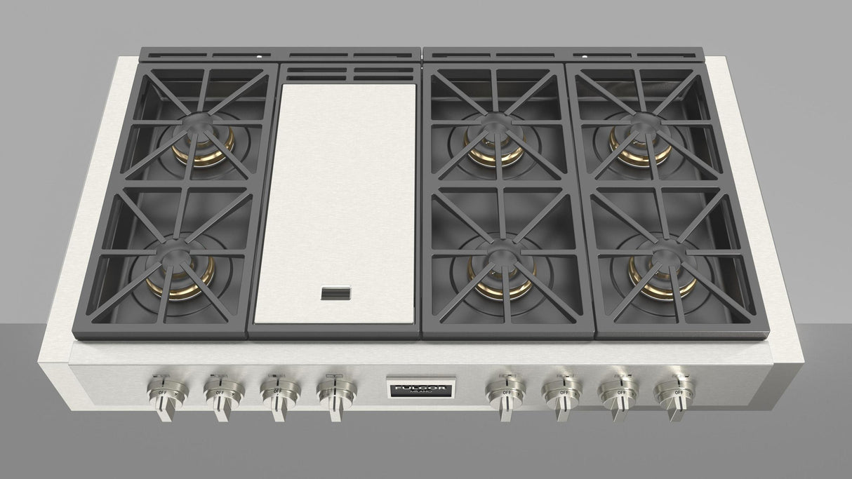 48" PRO GAS RANGE TOP - (F6GRT486GS1)