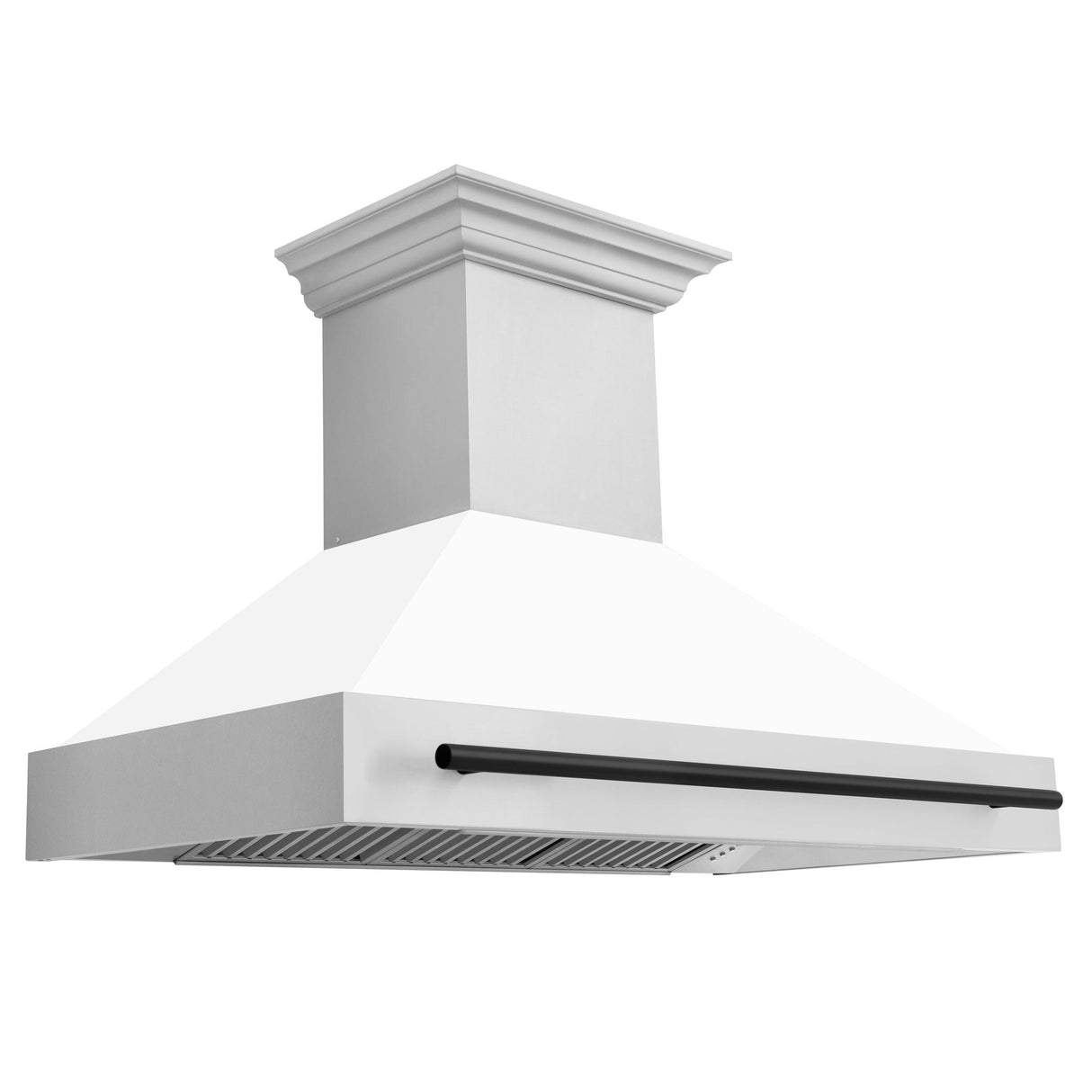 ZLINE 8654STZ-WM48-MB Wall Mount Range Hood in Stainless Steel - image 1