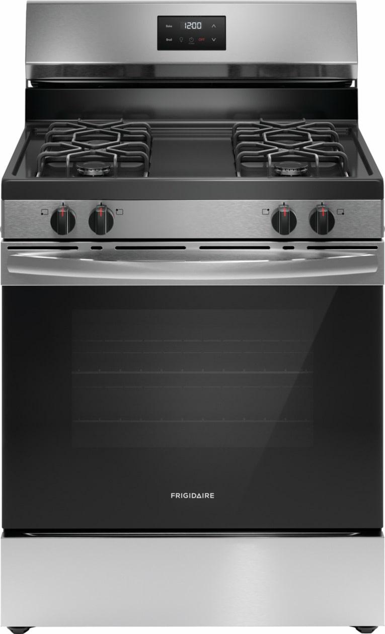 Frigidaire 30" Gas Range - (FCRG3051BS)