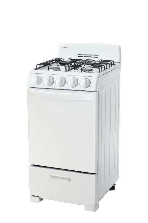 Danby 20" Wide Gas Range in White - (DR202WGLP)