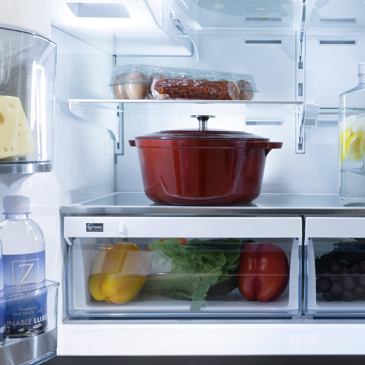 ZLINE RFMZW36G French Door Refrigerator in Fingerprint-Resistant Stainless Steel - image 7