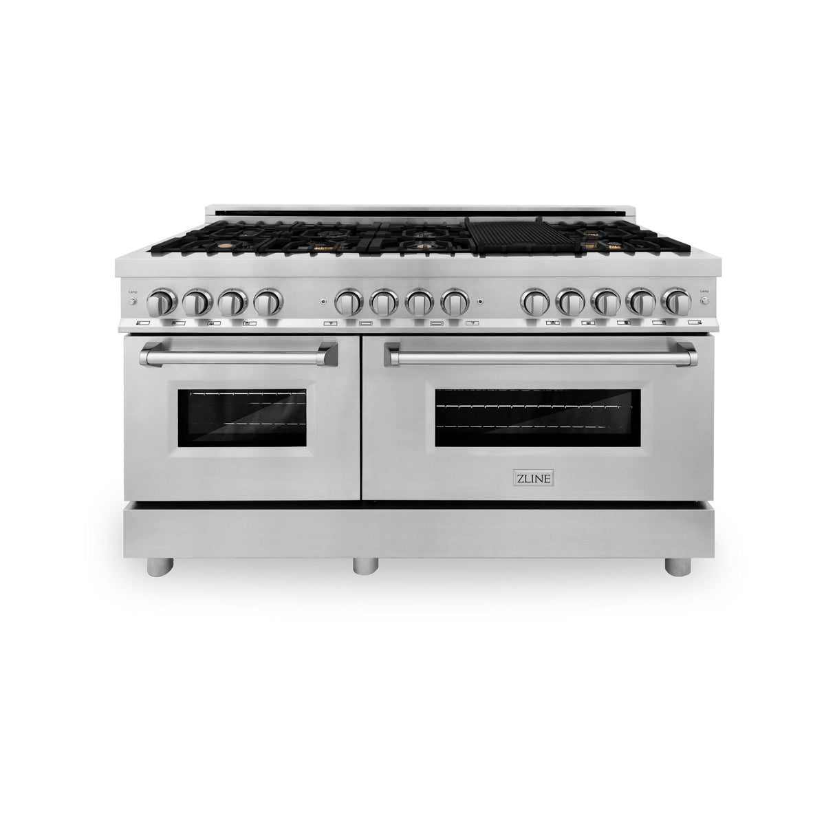 ZLINE RA-BR-60 Dual Fuel Range in Stainless Steel - image 1