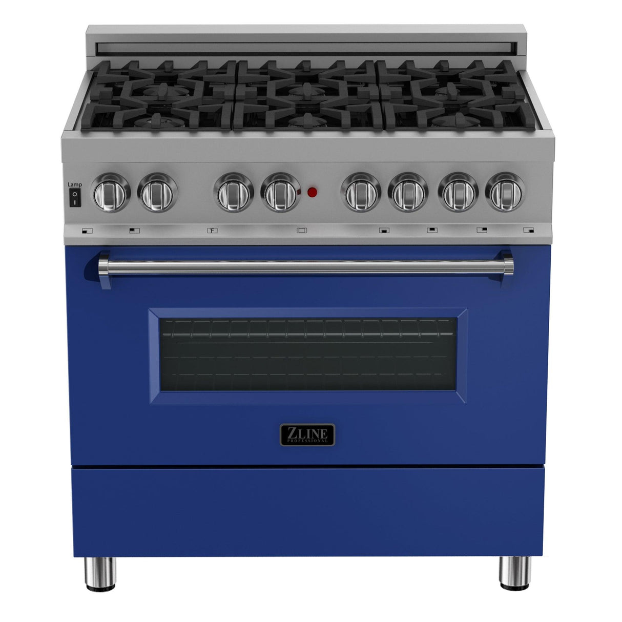 ZLINE RASBM36 Dual Fuel Range in DuraSnow Stainless Steel - image 1