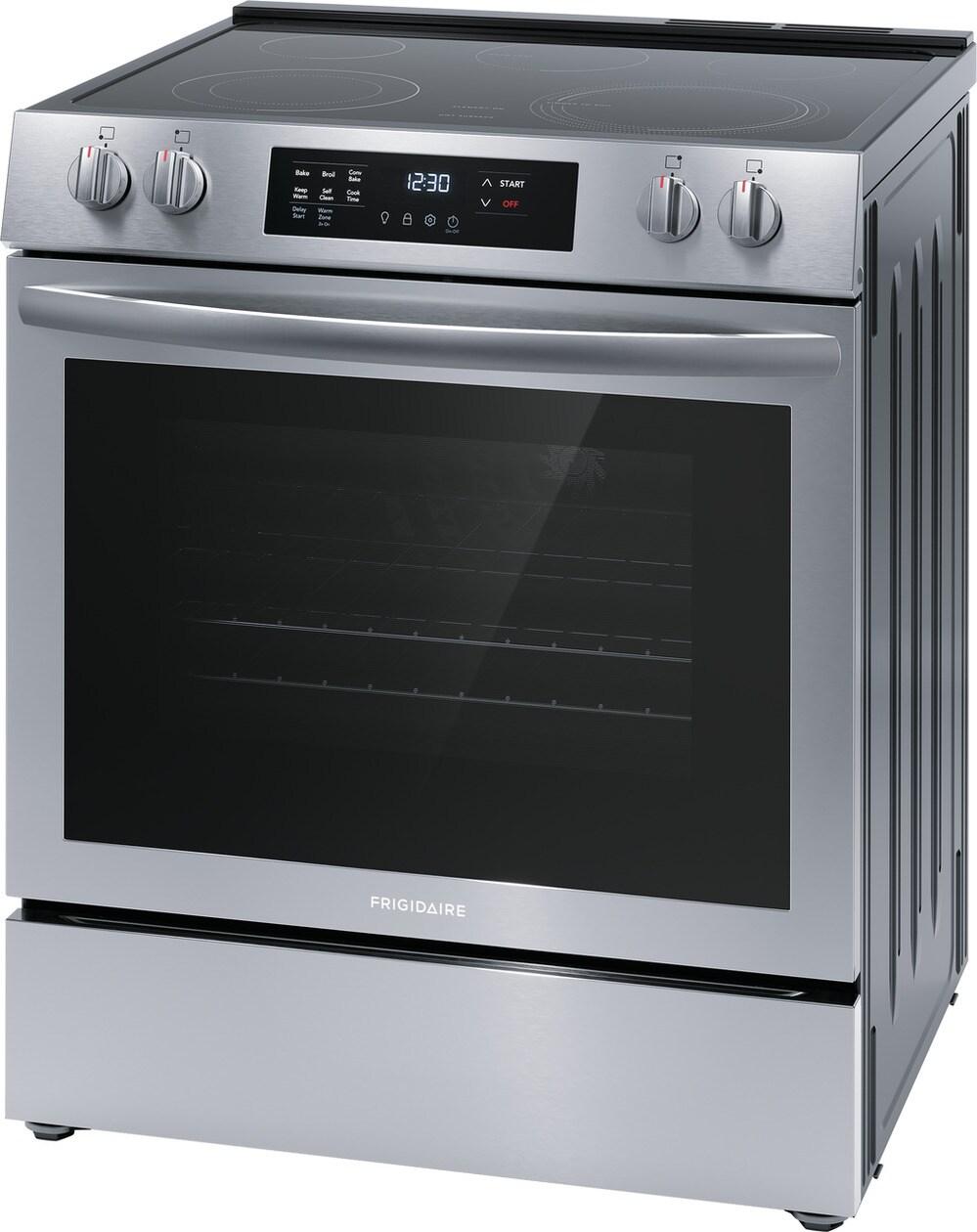 Frigidaire 30" Front Control Electric Range - (FCFE3083AS)