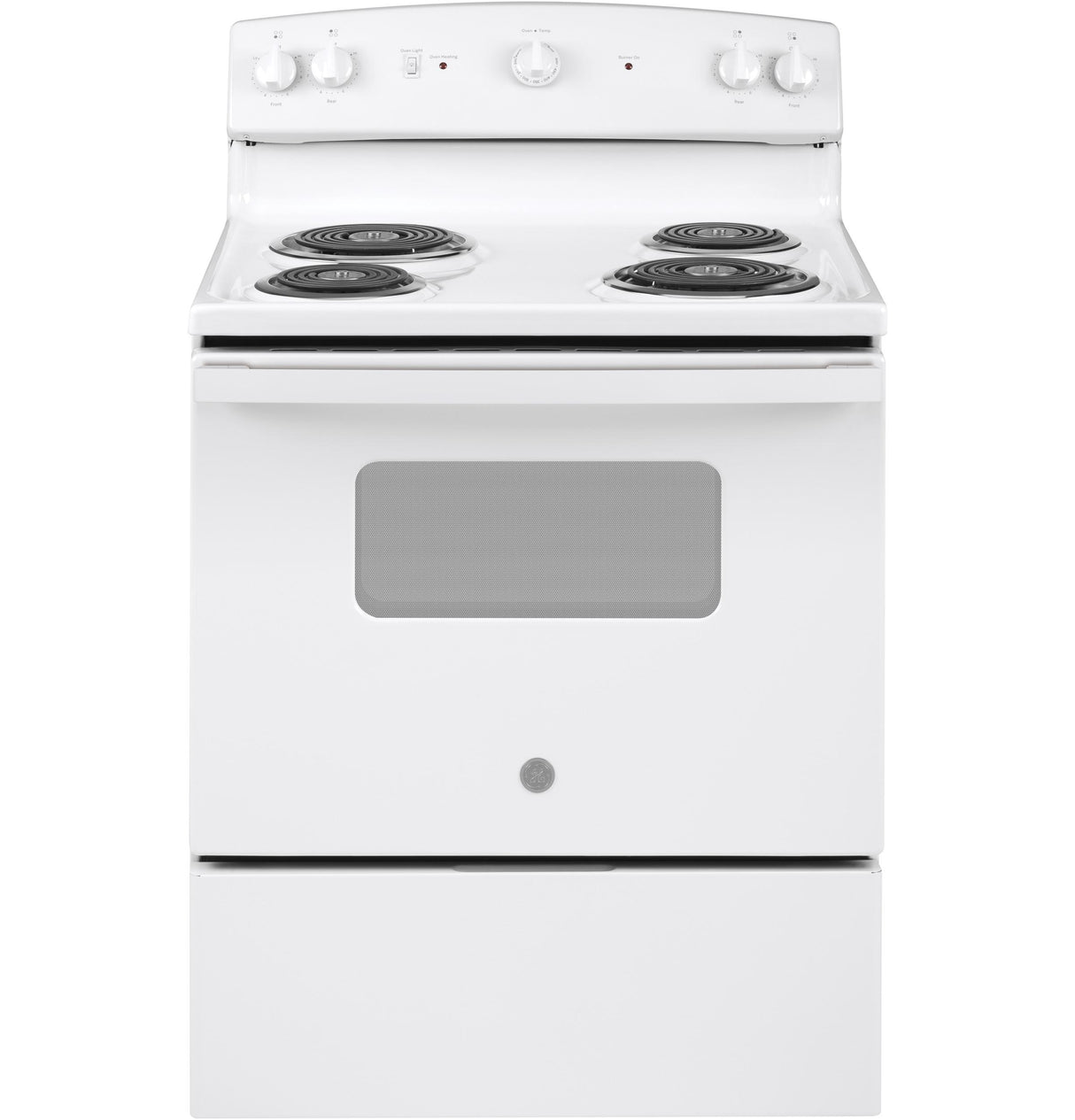 GE JBS160DMWW - 30" 5 cu. ft. Free-Standing Electric Range - White