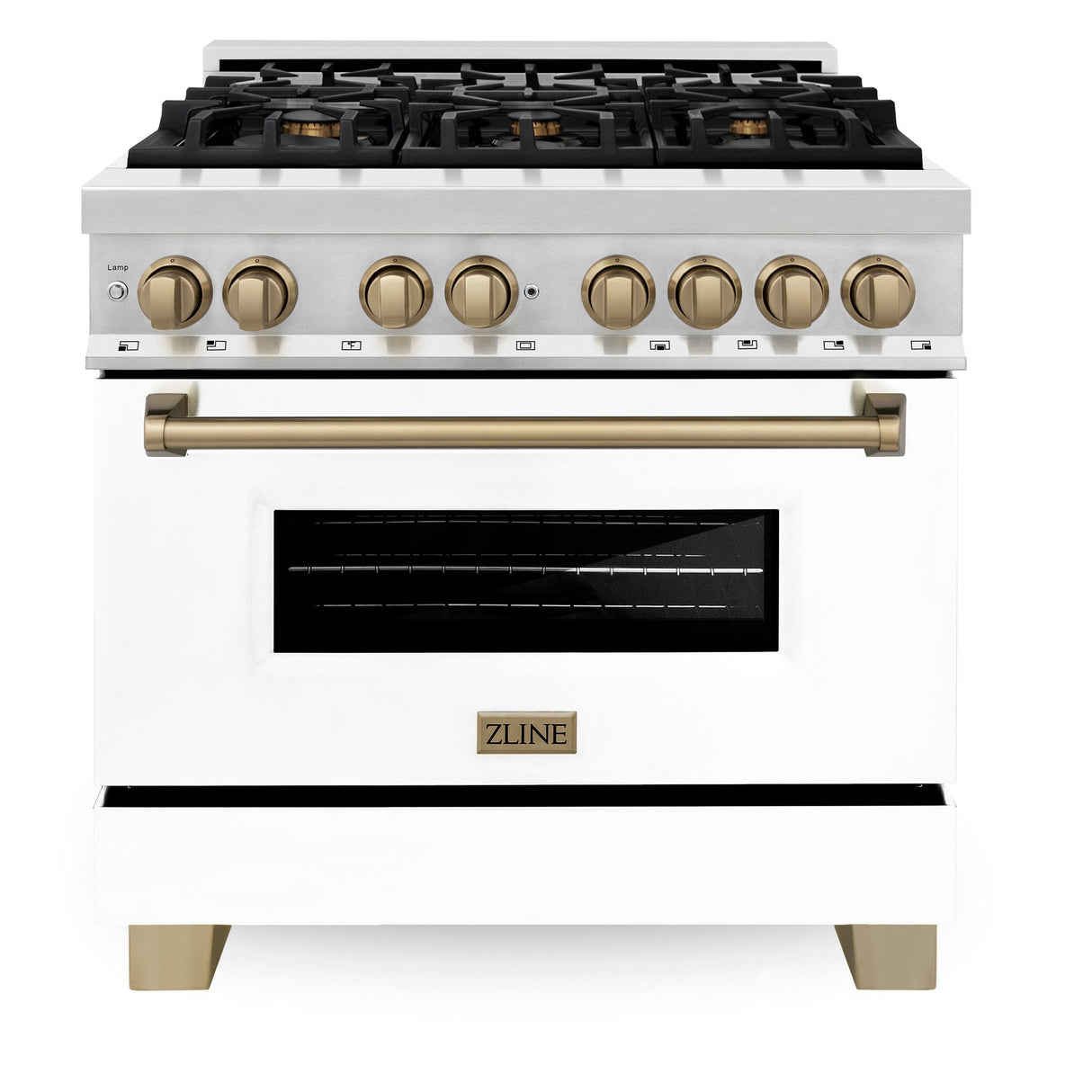 ZLINE RAZ-WM-36-CB Dual Fuel Range - image 1