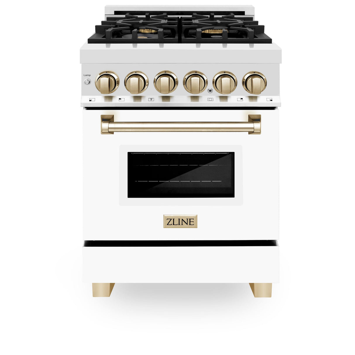 ZLINE RAZ-WM-24-G Dual Fuel Range in Stainless Steel - image 1