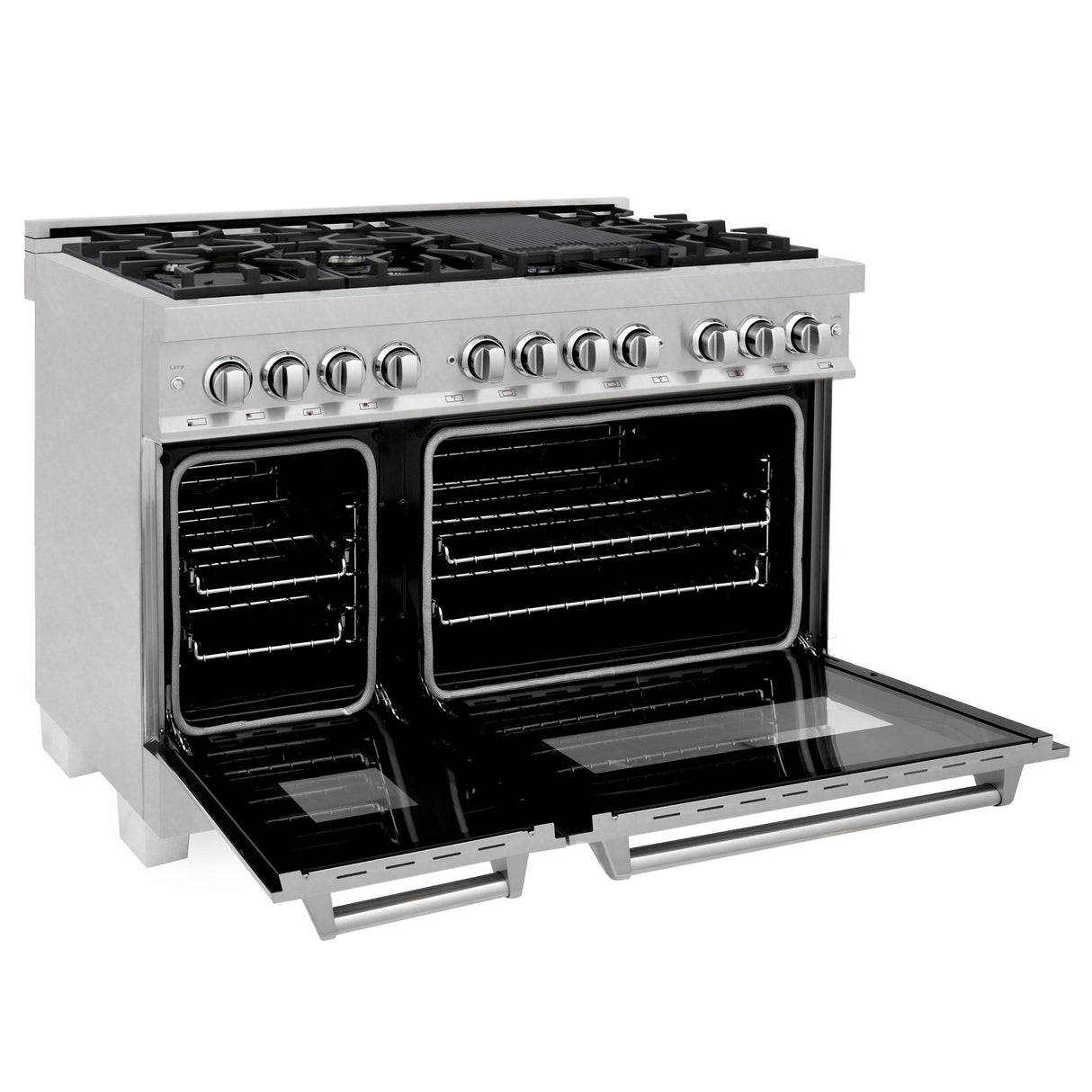 ZLINE RAS-SN-48 Gas Range in DuraSnow Stainless Steel - image 6