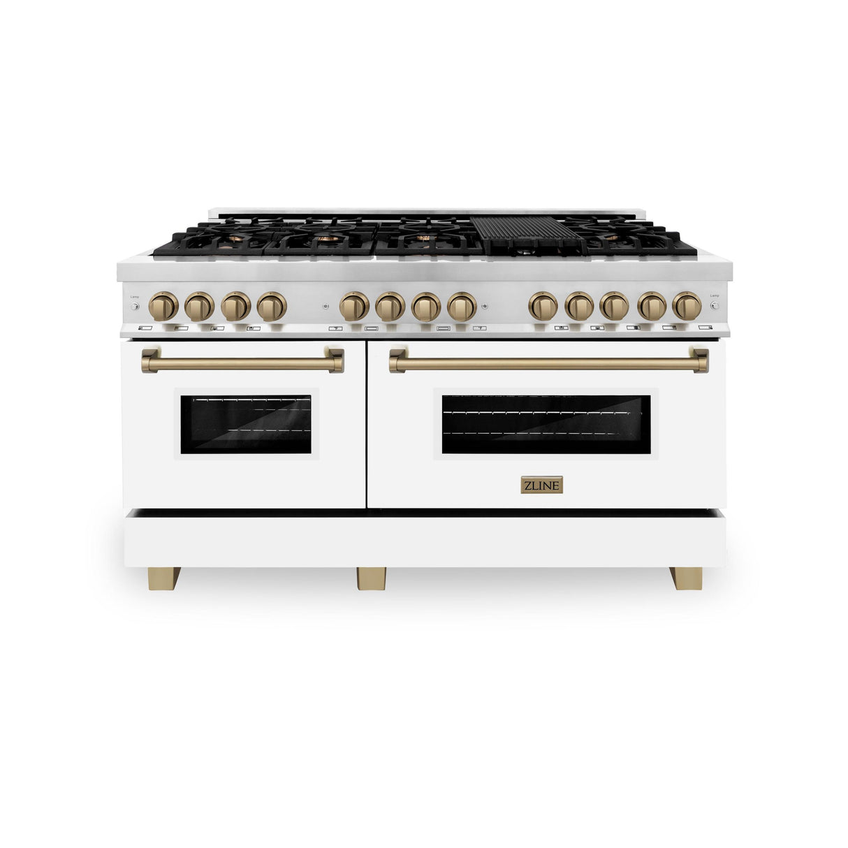 ZLINE RAZ-WM-60-CB Dual Fuel Range in Stainless Steel - image 1