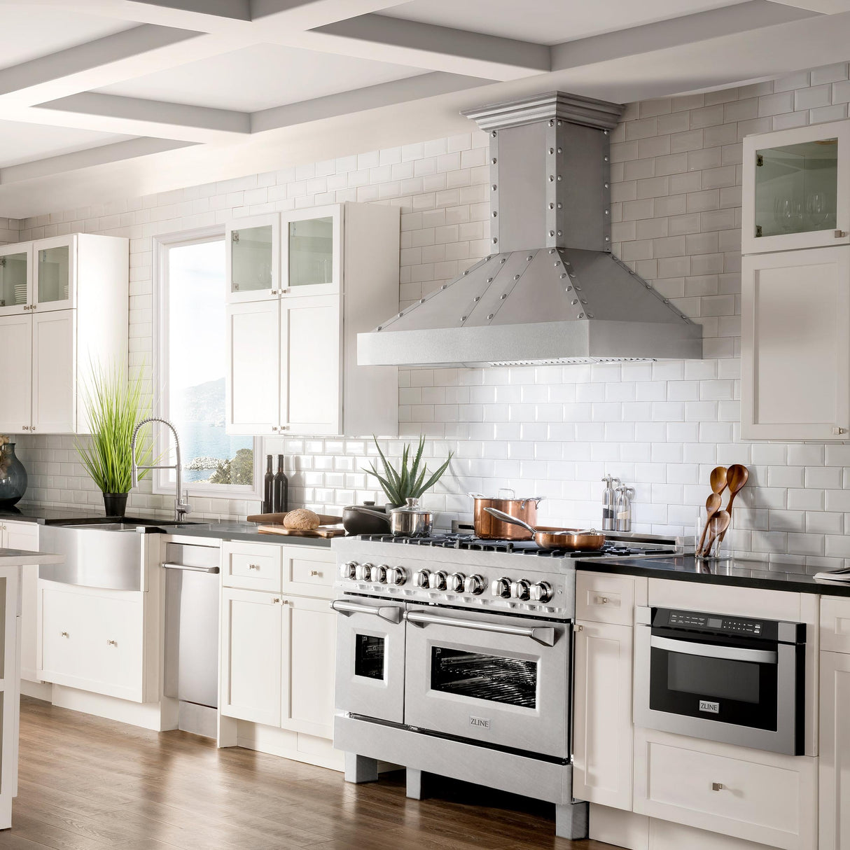 ZLINE RAS-SN-48 Gas Range in DuraSnow Stainless Steel - image 20