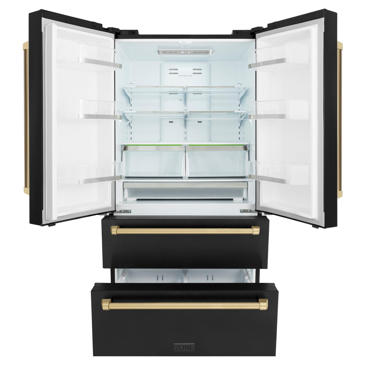 ZLINE RFMZ-36-BS-CB French Door Refrigerator in Stainless Steel - image 4