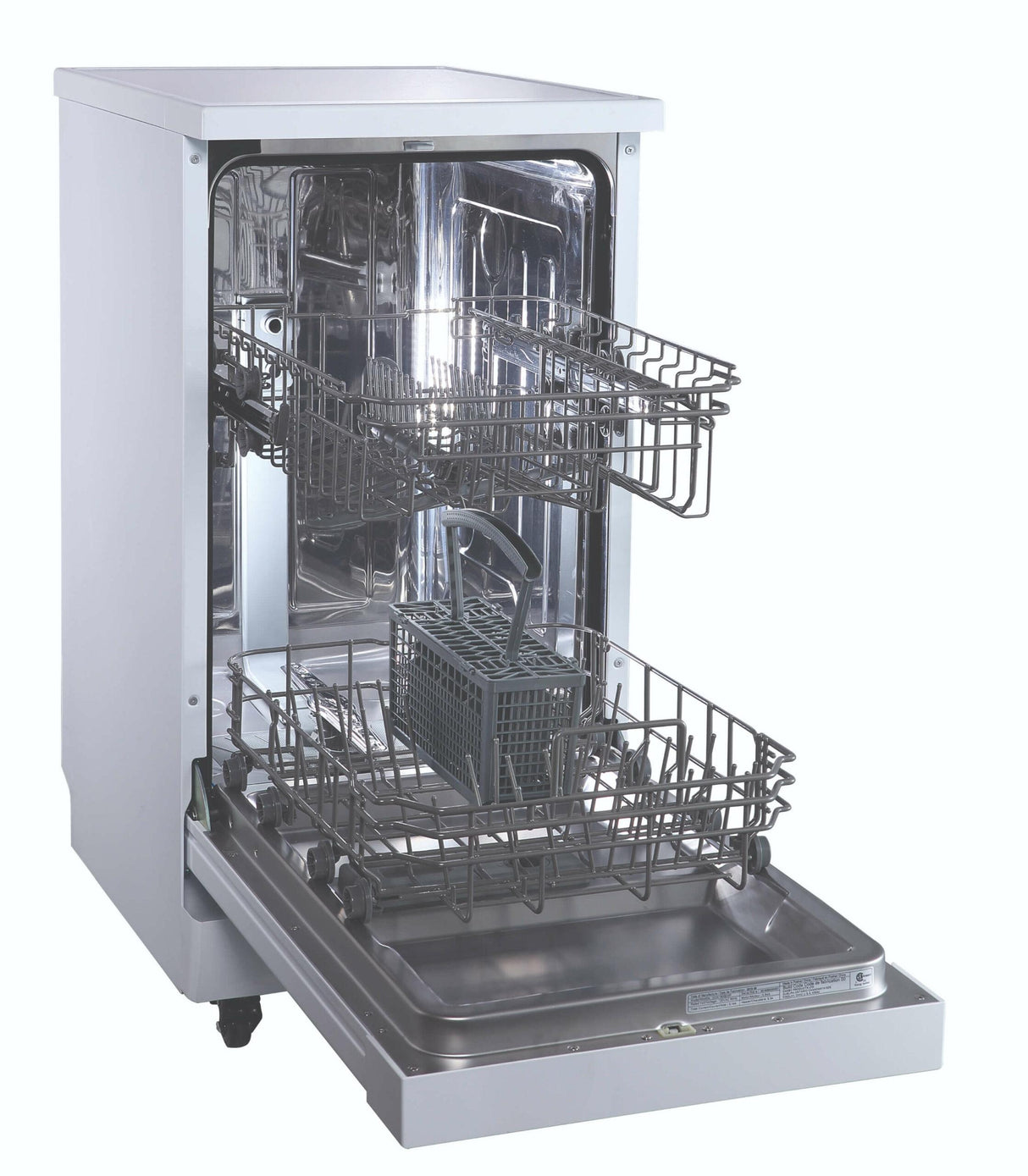 Danby 18" Wide Portable Dishwasher in White - (DDW1805EWP)
