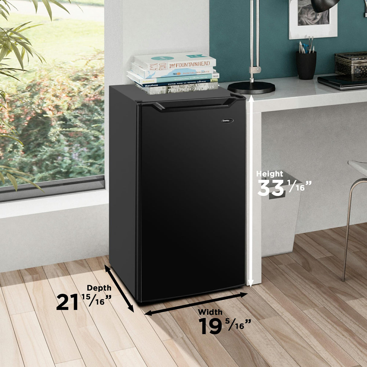 Danby 4.4 cu. ft. Compact Fridge in Black - (DCR044B1BM)