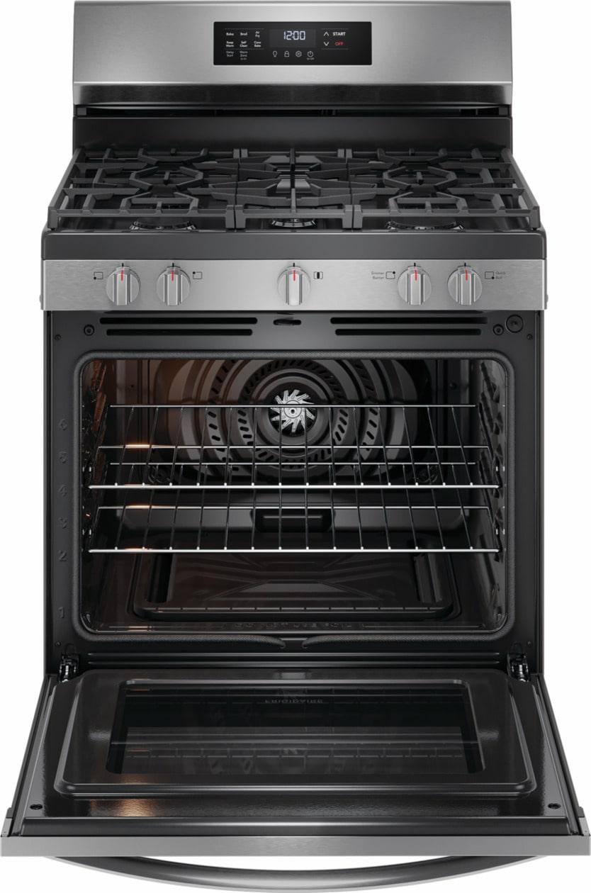 Frigidaire 30" Gas Range with Air Fry - (FCRG3083AS)