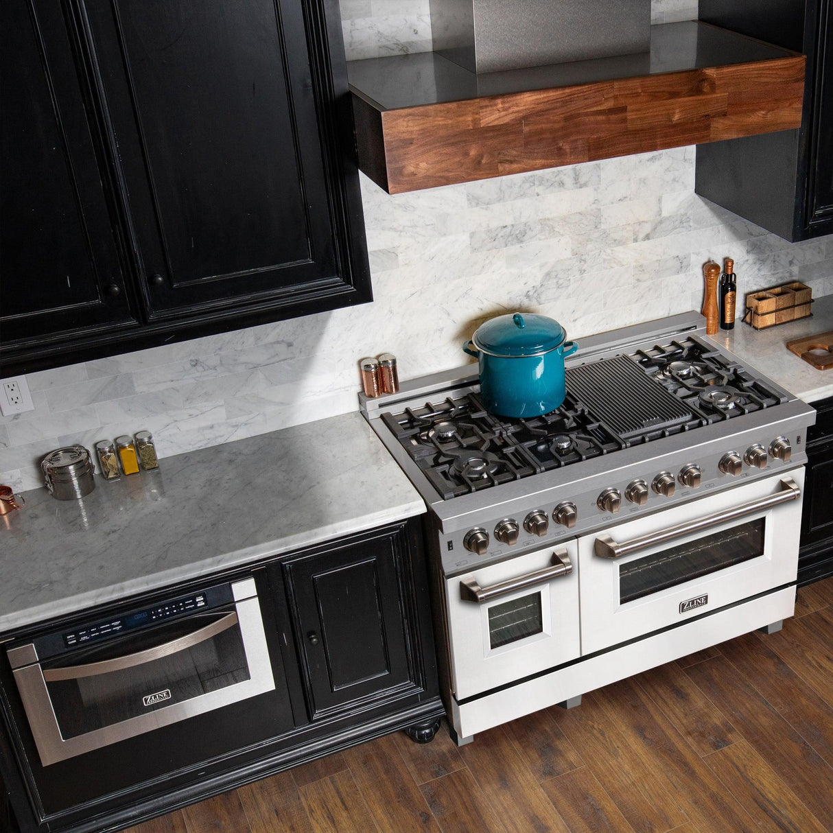 ZLINE RAS-WM-48 Gas Range in DuraSnow Stainless Steel - image 7