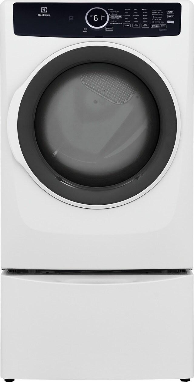 Electrolux Front Load Perfect Steam(TM) Gas Dryer with Instant Refresh - 8.0 Cu. Ft. - (ELFG7437AW)