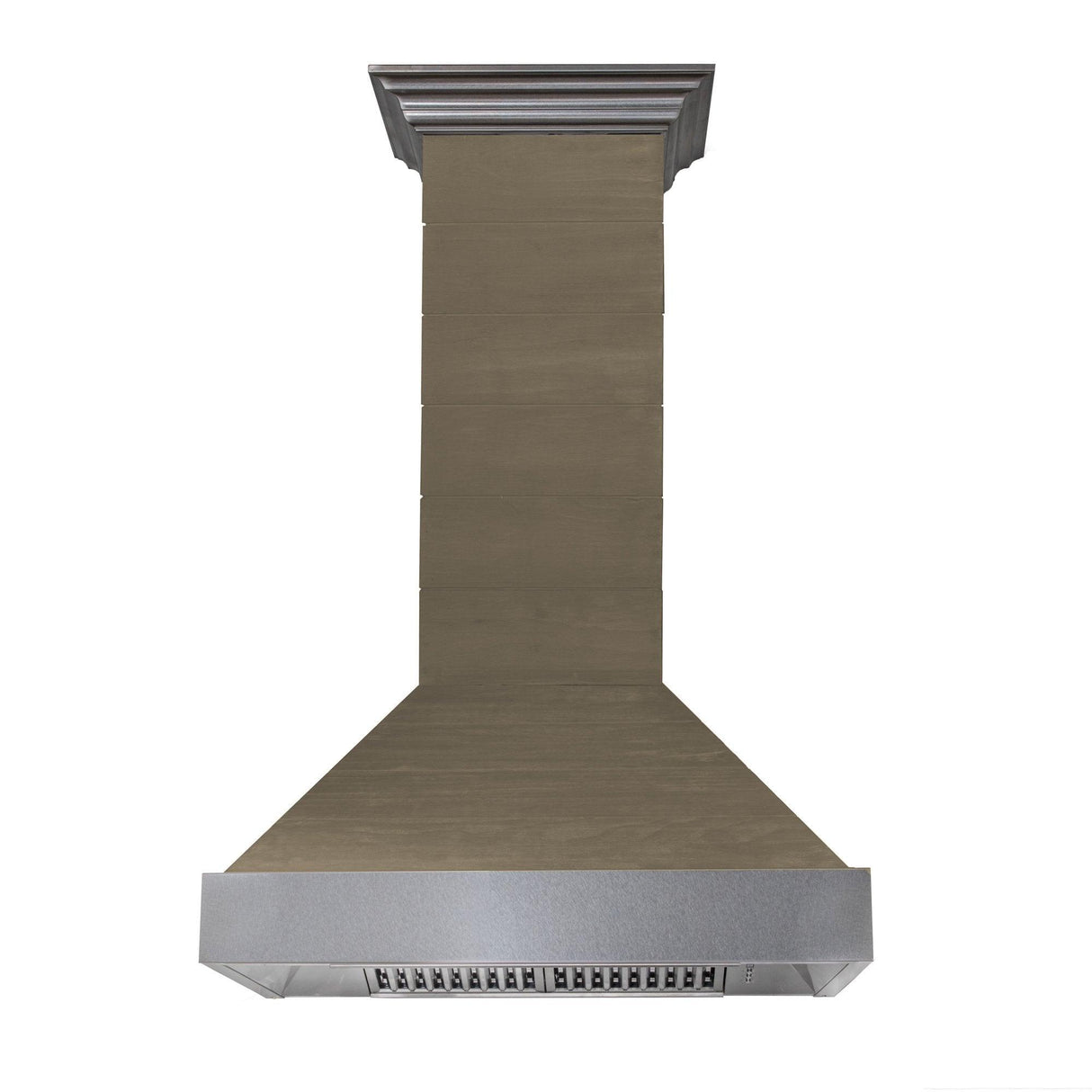 ZLINE Shiplap Wooden Wall Range Hood with Stainless Steel Accent (365YY) - (365YY30)