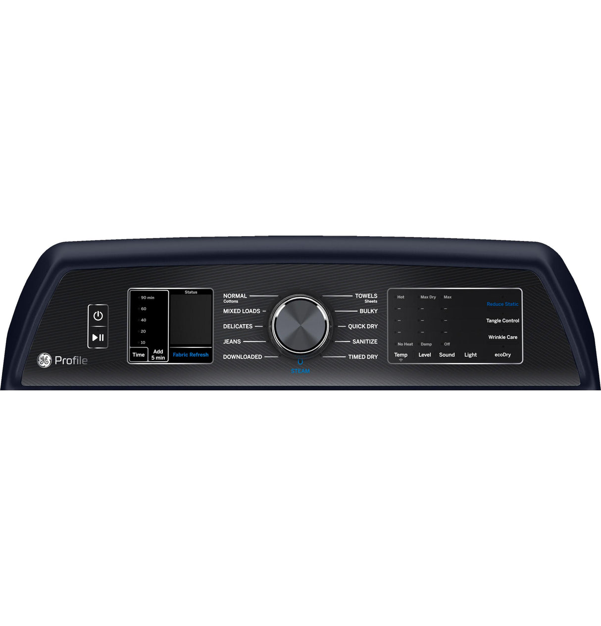 GE Profile(TM) ENERGY STAR(R) 7.3 cu. ft. Capacity Smart Electric Dryer with Fabric Refresh - (PTD90EBPTRS)