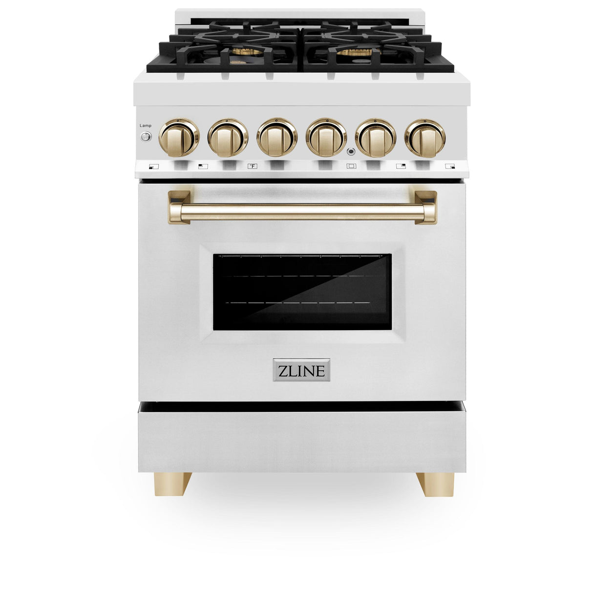 ZLINE RAZ-24-G Dual Fuel Range in Stainless Steel - image 1
