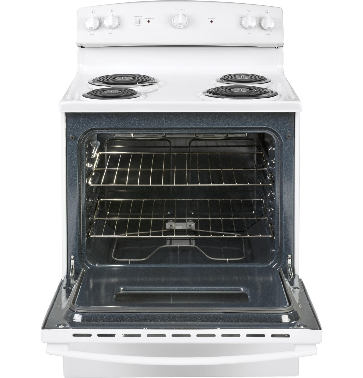 GE JBS160DMWW - 30" 5 cu. ft. Free-Standing Electric Range - White