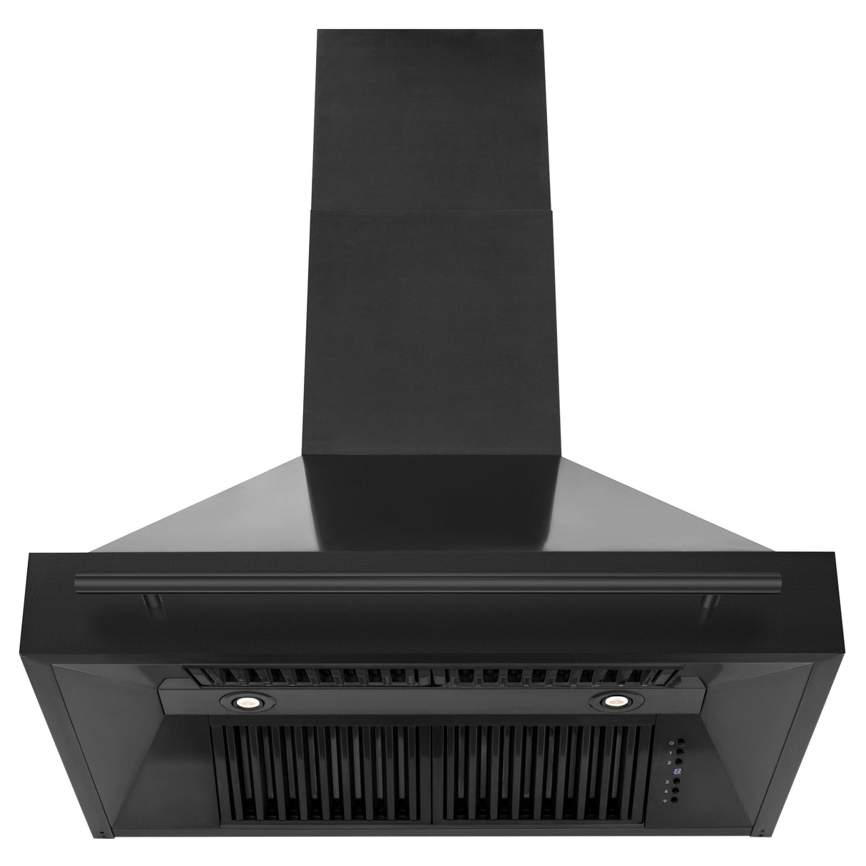 ZLINE Black Stainless Steel Range Hood with Black Stainless Steel Handle and Size Options(BS655-BS) - (BS65536BS)