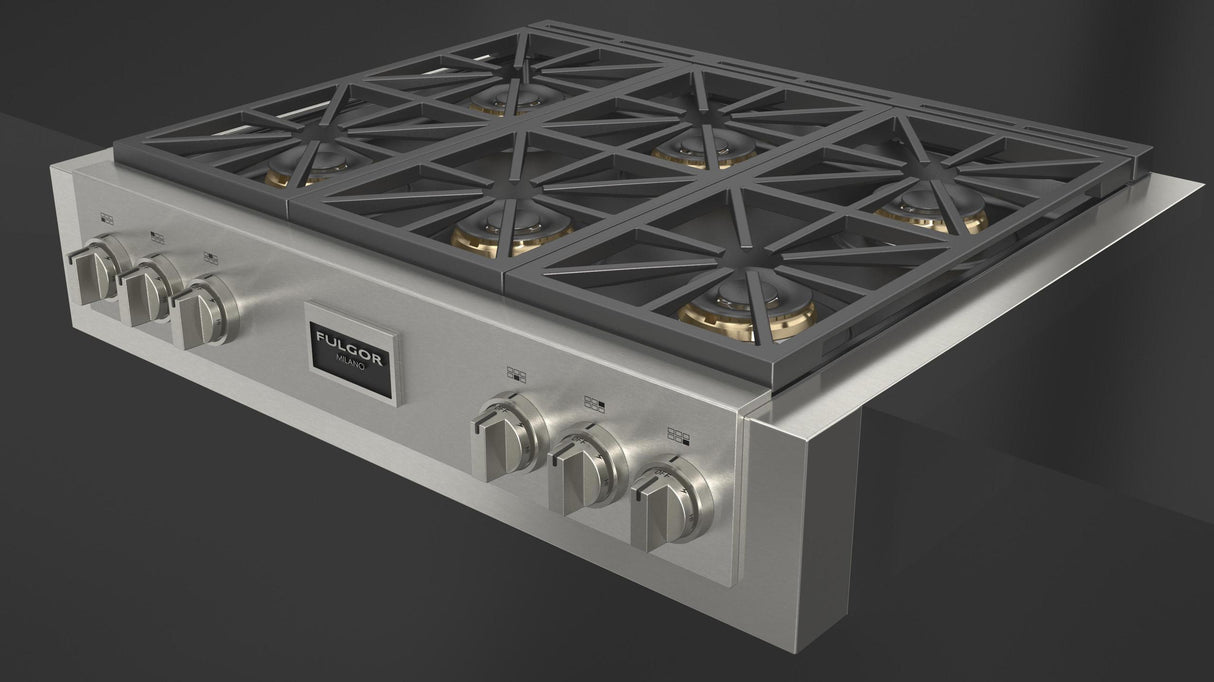36" PRO GAS RANGE TOP - (F6GRT366S1)