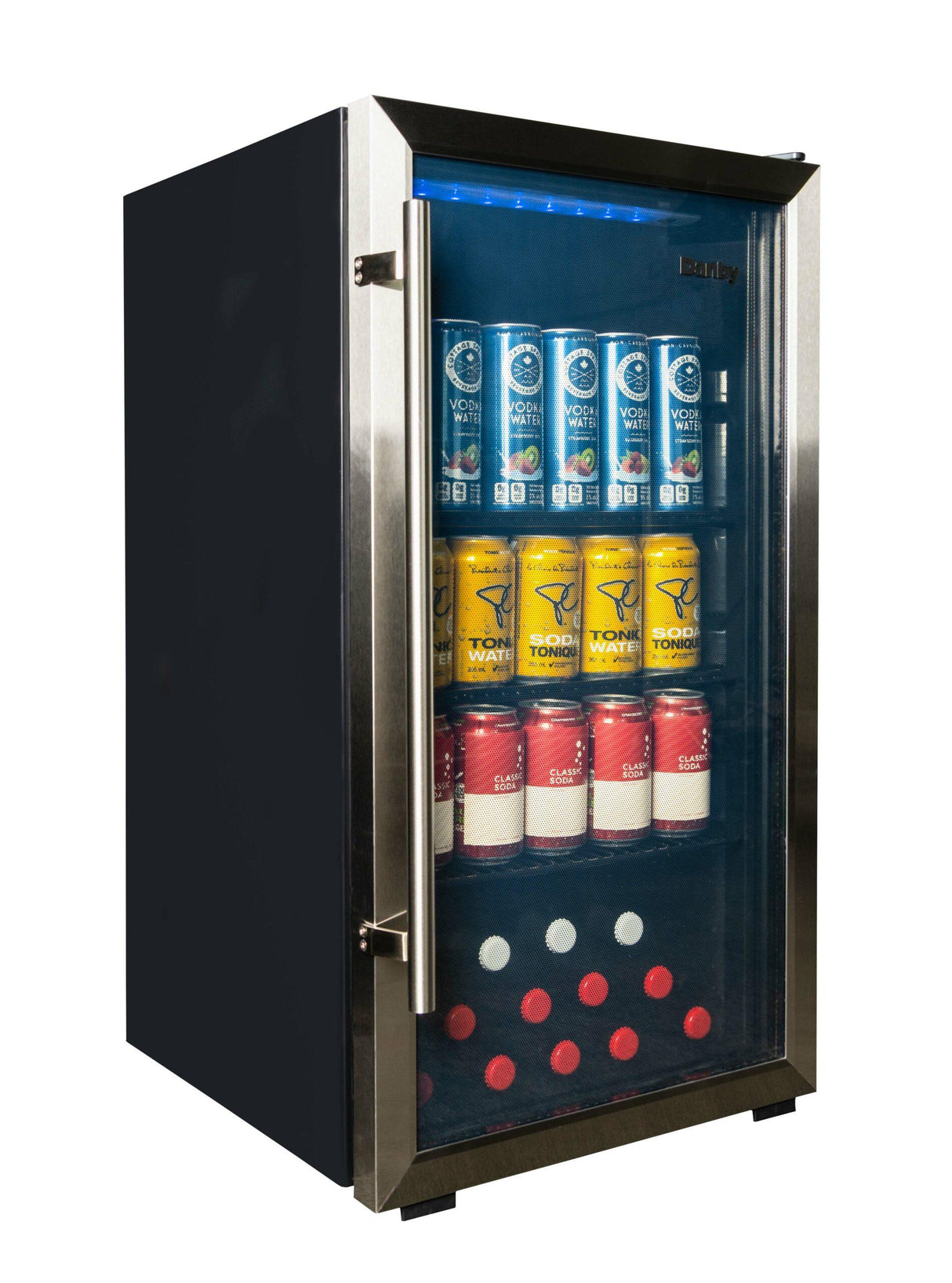Danby 3.1 cu. ft. Free-Standing Beverage Center in Stainless Steel - (DBC117A2BSSDD6)