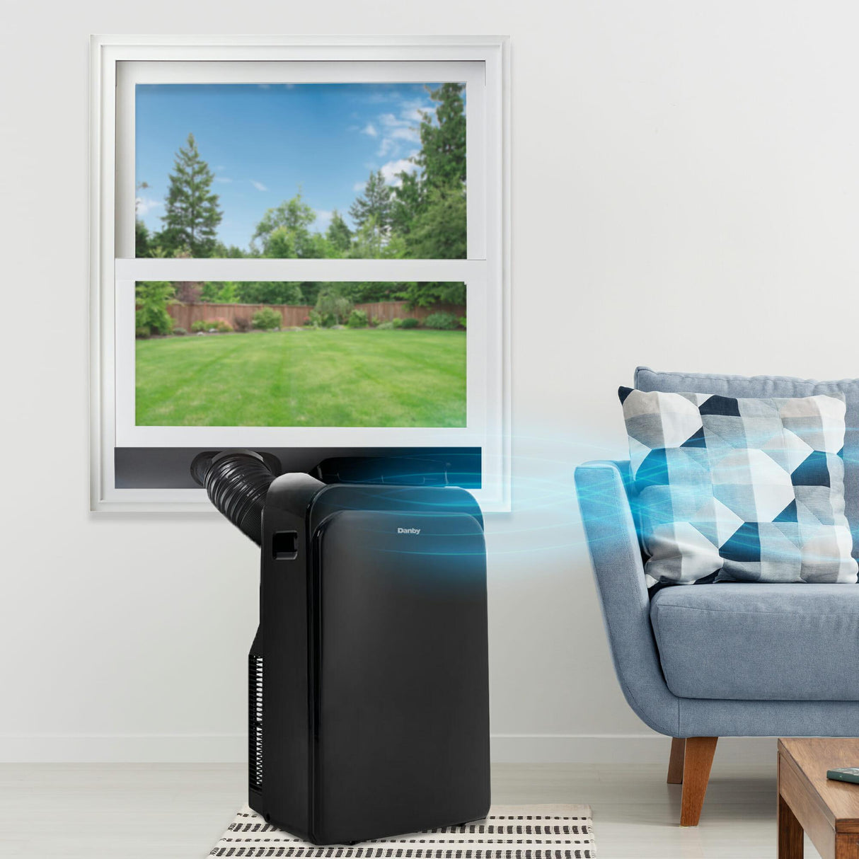 Danby 13,000 BTU (10,000 SACC) Portable Air Conditioner in Black - (DPA100HB1BDB6)