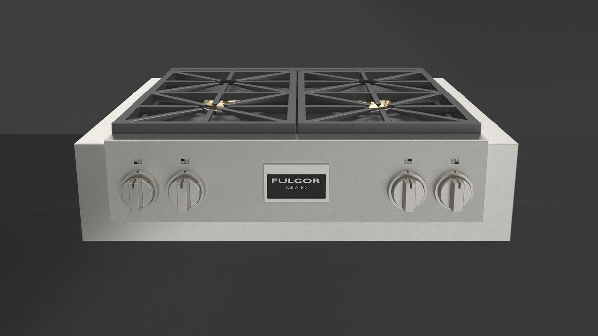 30" PRO GAS RANGE TOP - (F6GRT304S1)
