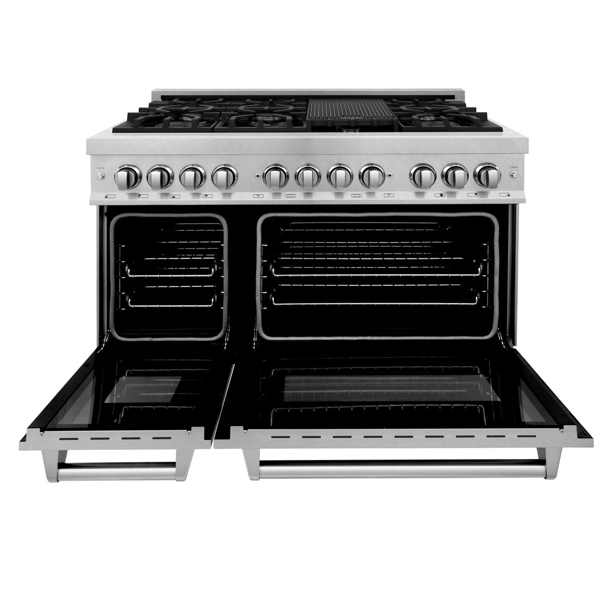 ZLINE RAS-SN-48 Gas Range in DuraSnow Stainless Steel - image 3