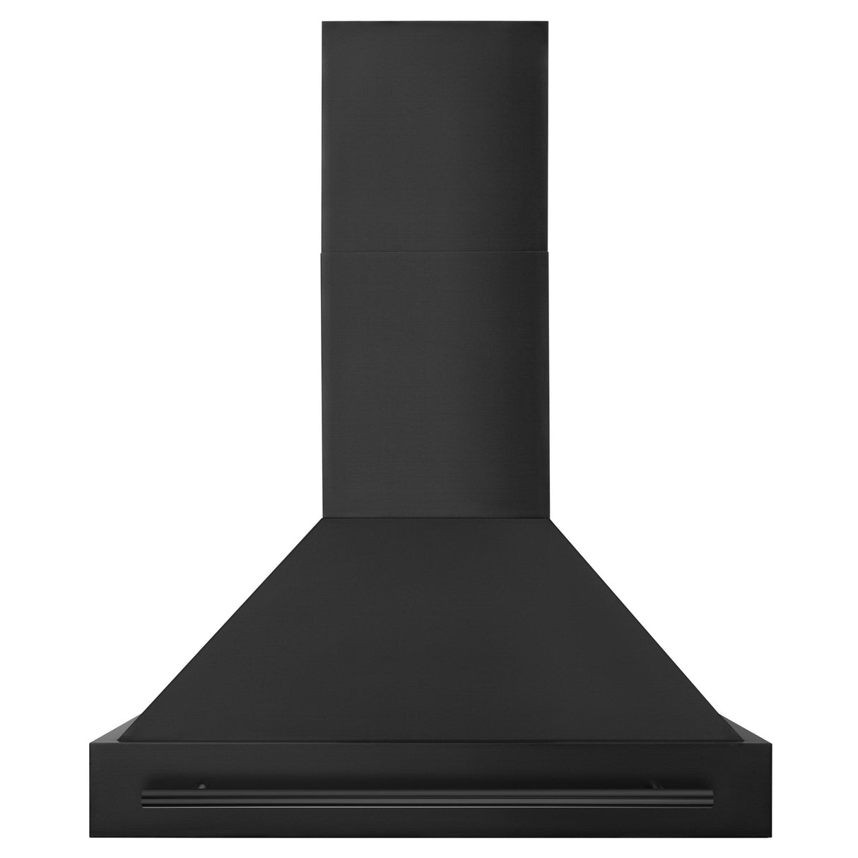ZLINE Black Stainless Steel Range Hood with Black Stainless Steel Handle and Size Options(BS655-BS) - (BS65536BS)