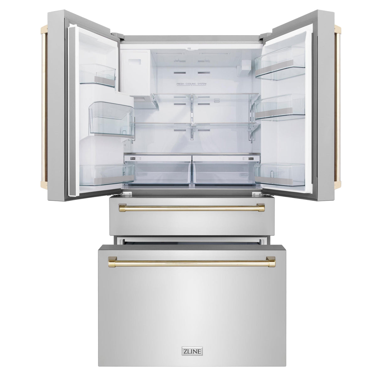 ZLINE RFMZW36G French Door Refrigerator in Fingerprint-Resistant Stainless Steel - image 4