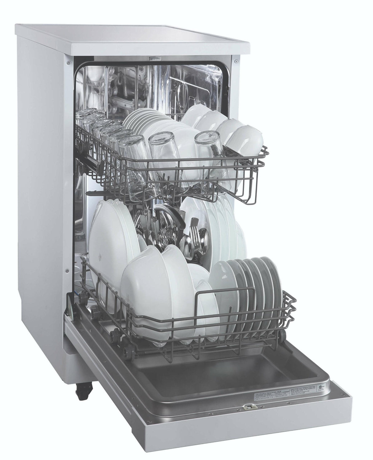 Danby 18" Wide Portable Dishwasher in White - (DDW1805EWP)