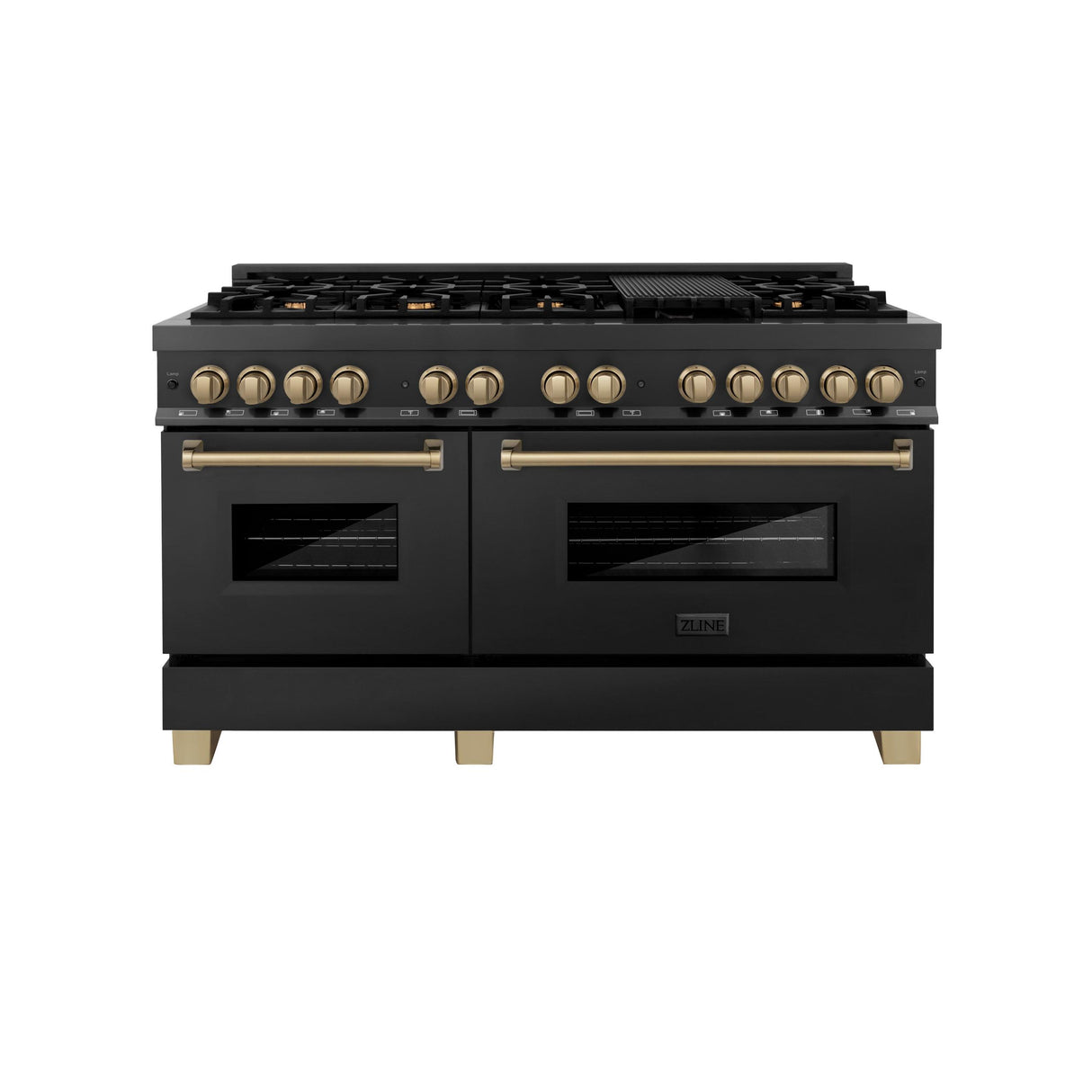 ZLINE RABZ-60-CB Dual Fuel Range in Stainless Steel - image 1