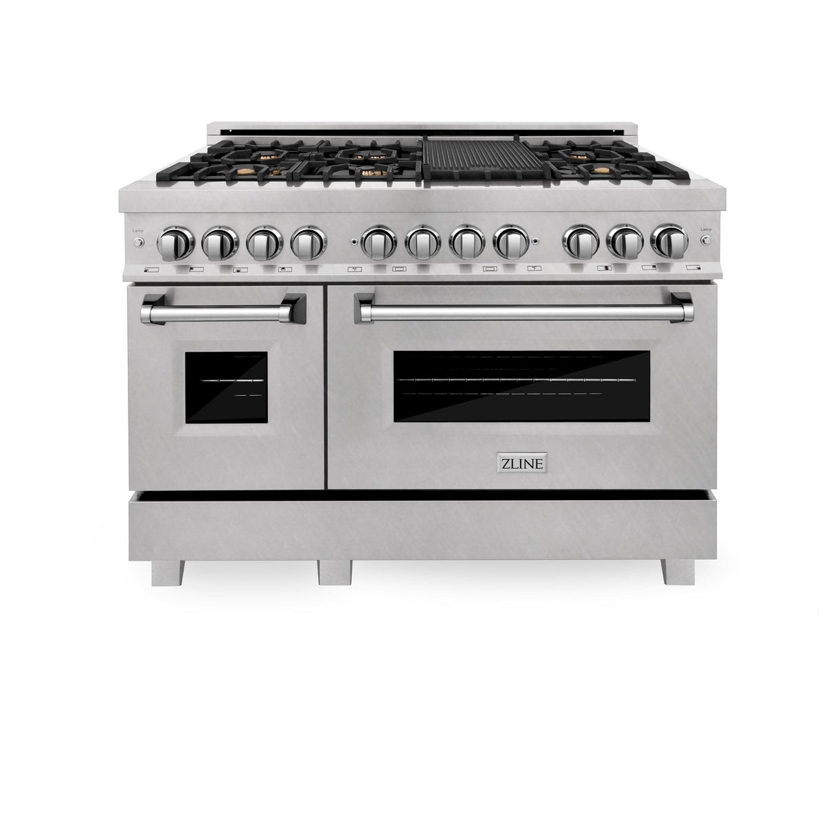 ZLINE RAS-SN-BR-48 Gas Range in DuraSnow Stainless Steel - image 1