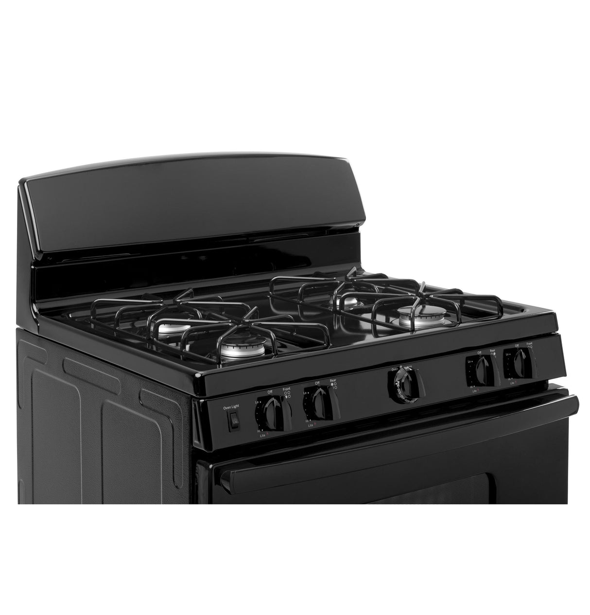 GE JGBS10DEMBB - 30 in. 4.8 cu. ft. Gas Range with 4 Sealed Burners - Black