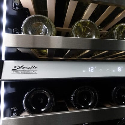 Silhouette Pro - 24" Built-in Wine Cellar In Stainless Steel - (SPRWC053D1SS)