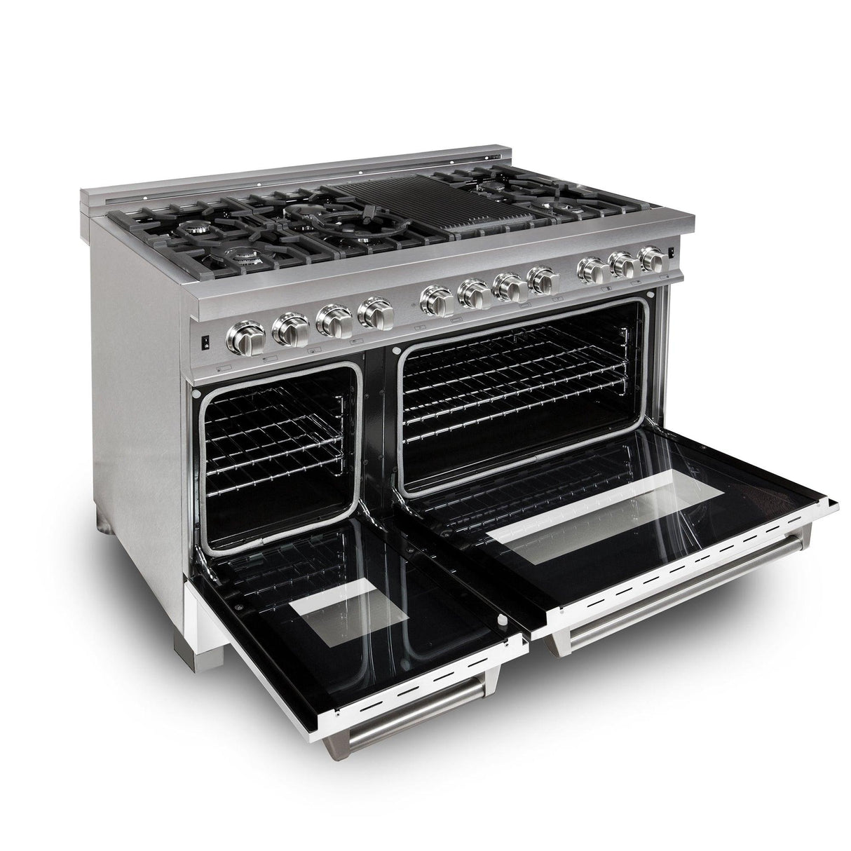 ZLINE RAS-WM-48 Gas Range in DuraSnow Stainless Steel - image 4