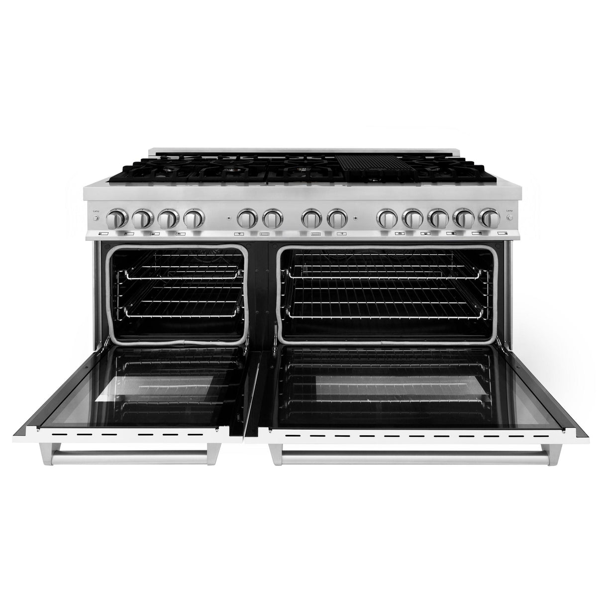 ZLINE RA-WM-60 Dual Fuel Range in Stainless Steel - image 3
