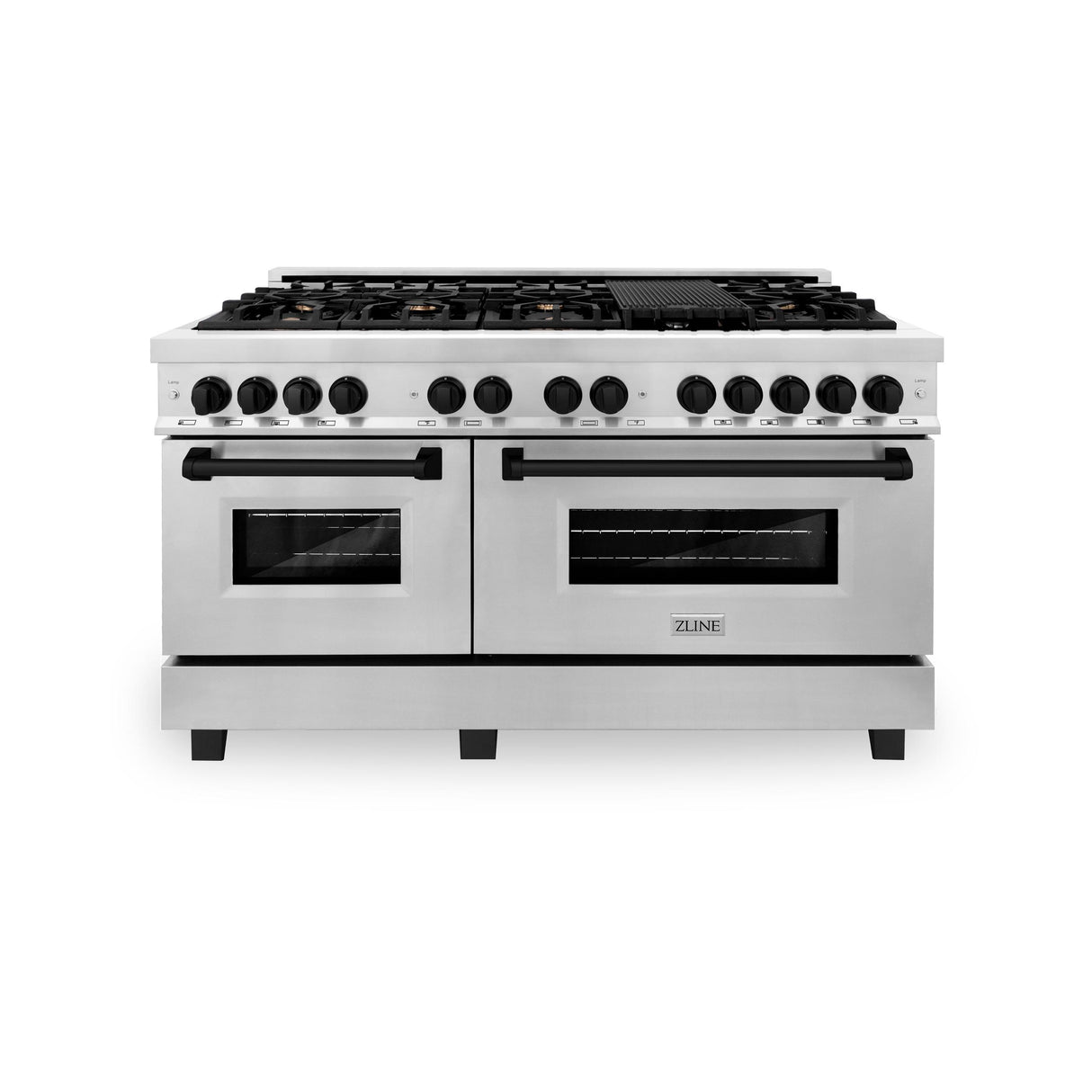 ZLINE RAZ-60-MB Dual Fuel Range in Stainless Steel - image 1