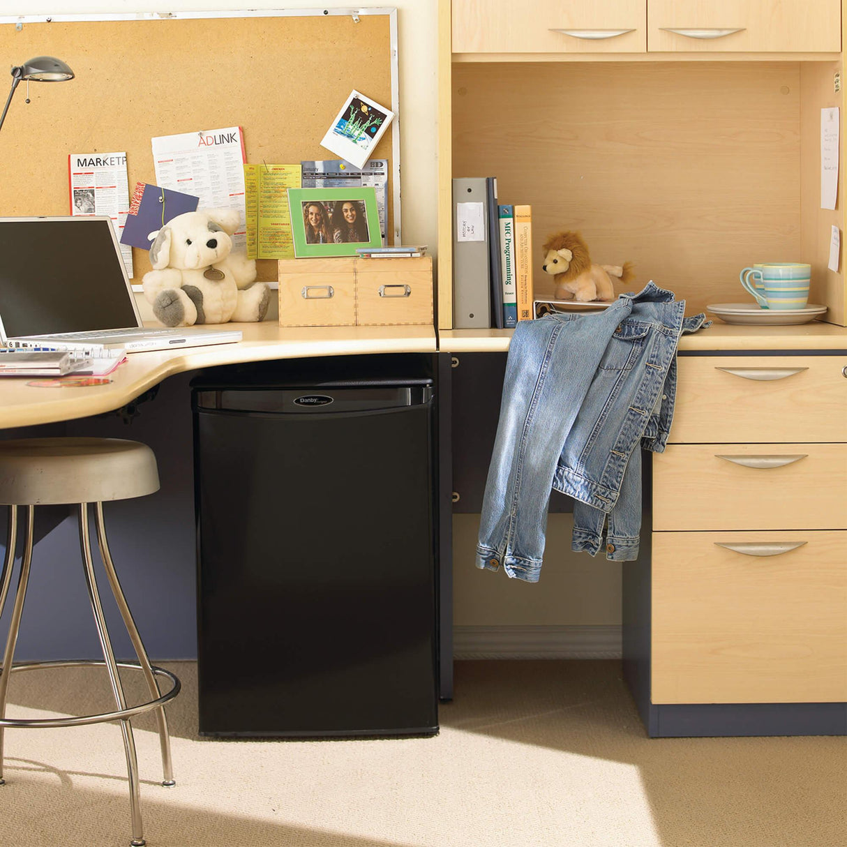 Danby 2.6 cu. ft. Compact Fridge in Black - (DAR026A1BDD)