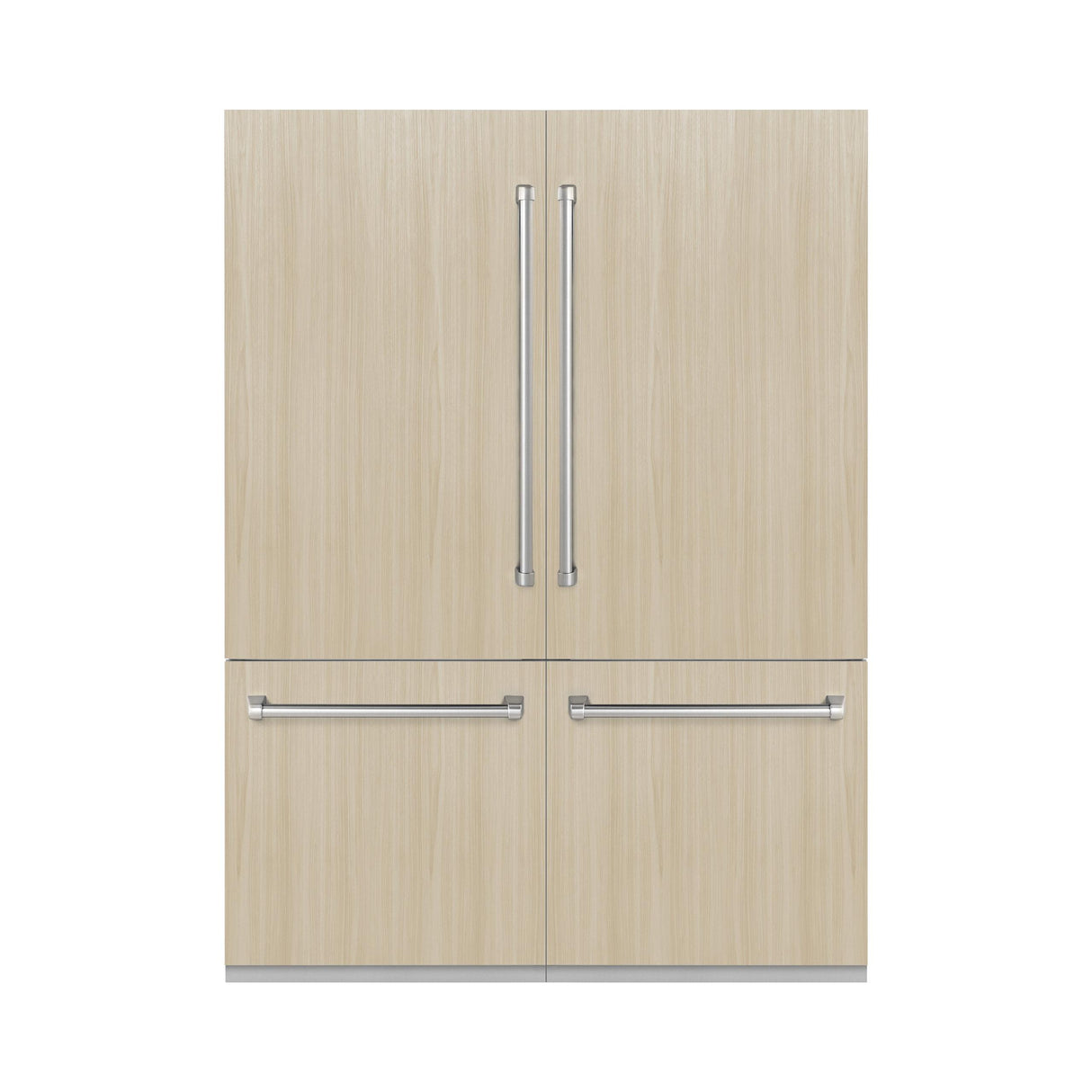 ZLINE 60" 32.2 cu. Ft. Panel Ready Built-In 4-Door French Door Refrigerator with Internal Water and Ice Dispenser (RBIV-60) - (RBIV60)