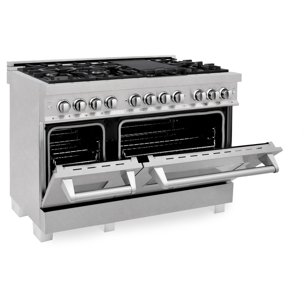 ZLINE RAS-SN-48 Gas Range in DuraSnow Stainless Steel - image 5