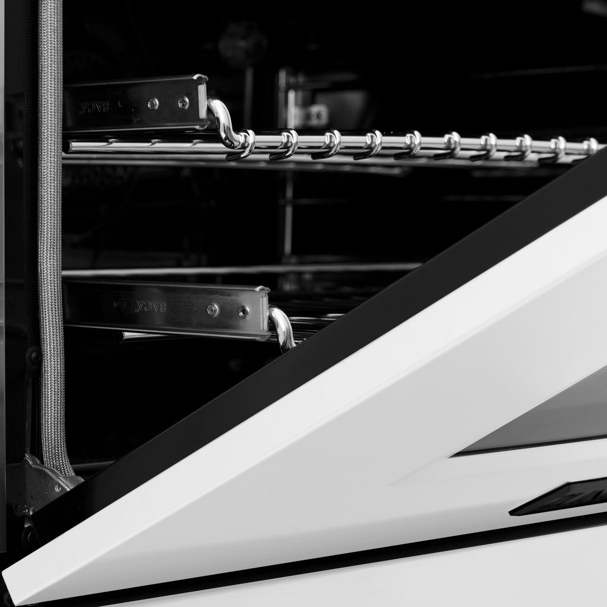 ZLINE RAZ-WM-48-MB Dual Fuel Range in Stainless Steel - image 9