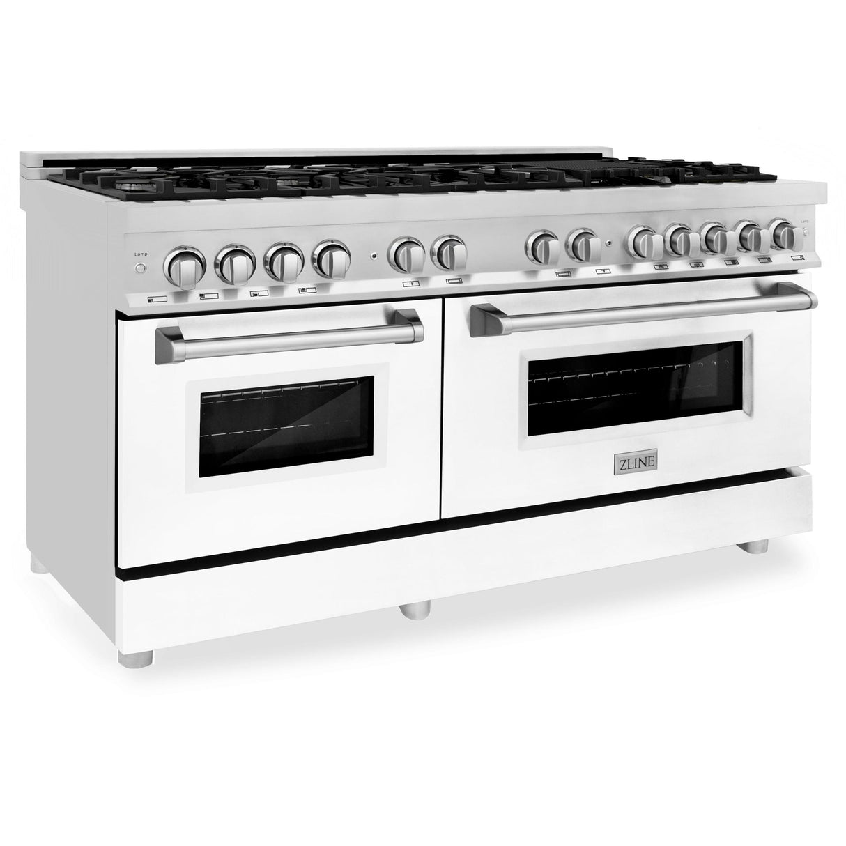 ZLINE RA-WM-60 Dual Fuel Range in Stainless Steel - image 4